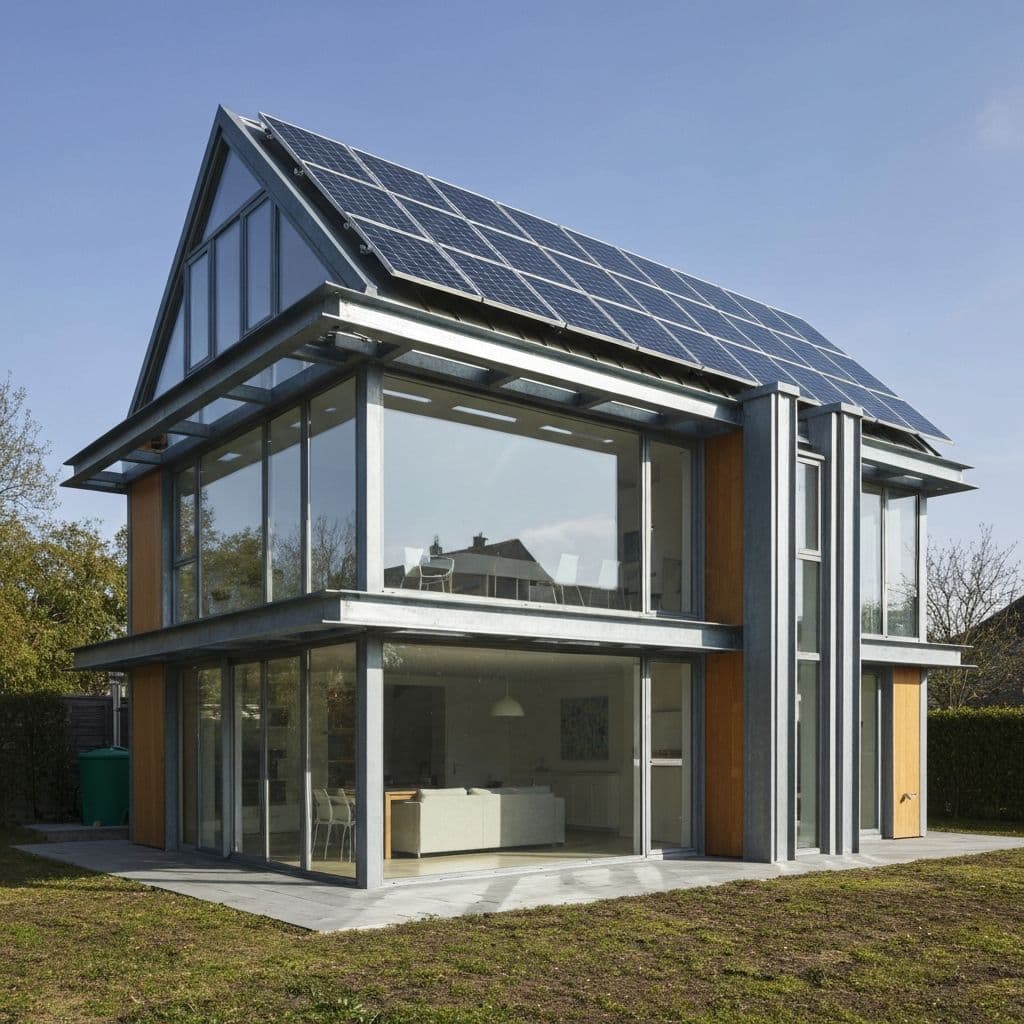 Enerji Verimli Çelik Ev Yapımı: Sürdürülebilir Mimari