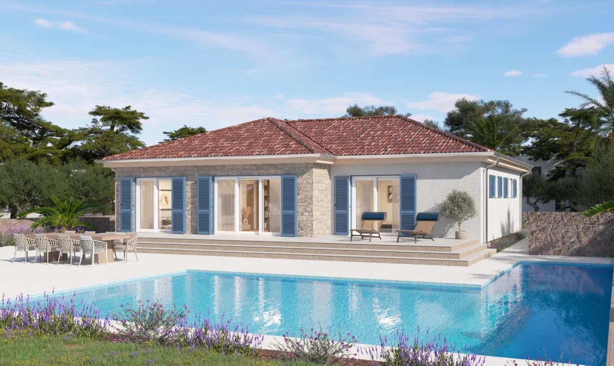 Çeşme Hafif Çelik Villa - Görsel 1