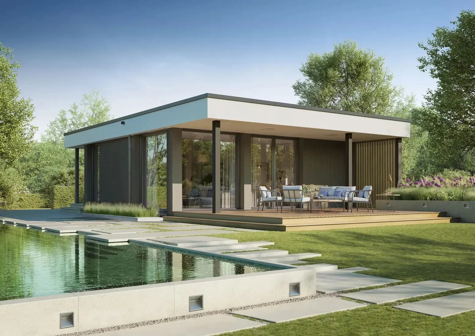 Green Aura Hafif Çelik Villa - Görsel 1