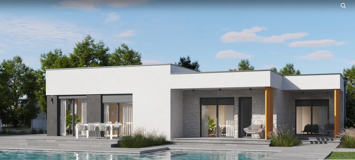 Loft Hafif Çelik Villa - Görsel 1