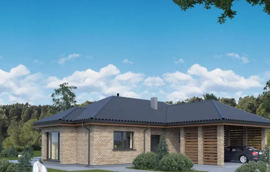 Solidline Hafif Çelik Villa - Görsel 1